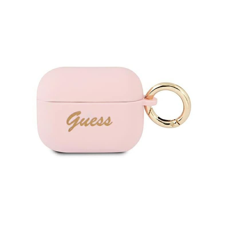 Cape iPhone Airpods Pro Guess Vintage Original Silicone Rose