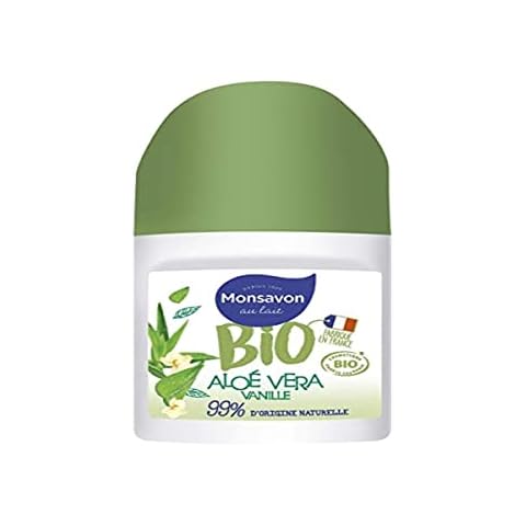 Monsavon Organic Deodorant Ball Aloe Vera Vanilla 50 ml Cover