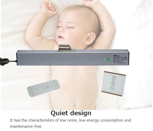 Actuador de cadena eléctrico para abridor de ventanas automático con mando 5