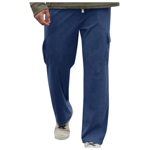 Pantalon cargo homme tactique en coton durable coupe droite multi poches
