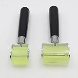 Joyangy Audio Sound Deadening Roller for Cars, 2 Size Automotive Soundproofing Seam Roller, Rubber Car Noise Insulation Roller for Auto Sound Deadening Application Mat Wallpaper