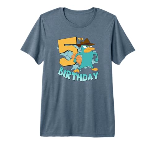 T-shirt Perry Disney Phineas et Ferb idée cadeau cinquième anniversaire