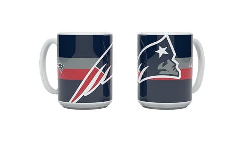 New England Patriots NFL Tasse Becher Kaffeetasse Mug ** Triple Logo ** 450 ml