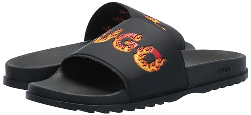 Image of HUGO mens Big Logo Slide Sandals