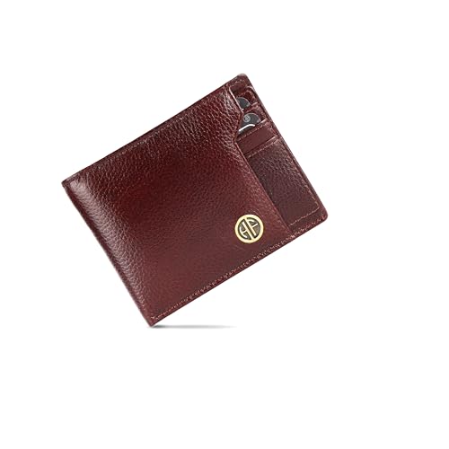HAMMONDS FLYCATCHER Wallet for Men Leather Original, Mens Wallet, Leather Wallets for Men Stylish, Bi-Fold Wallets for Man, 6 Card Slots, Easy Access Card Slots, Coin Pocket, Gift for Mens, Brown