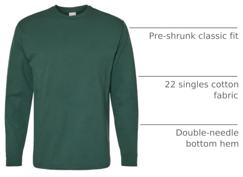 Image of Essential-T Long Sleeve T-Shirt - Athletic Teal