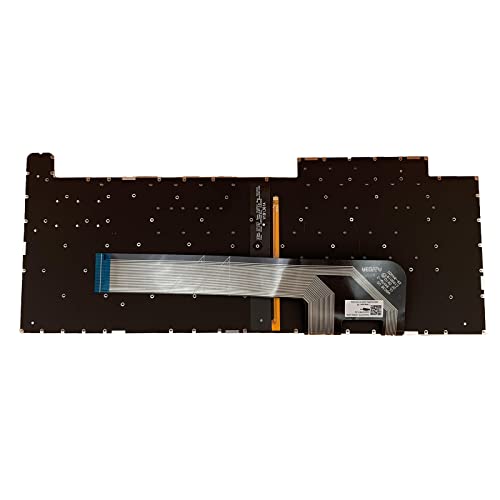 Siakoocty Laptop Replacement US Layout RGB Colorful Backlight Keyboard for ASUS TUF Gaming 8 F15 FX506 FA506 FA506II FX506H FA506Q FX506L FA506H F17 FX706 FX706L FA706U FX706U FA706 661VUS00