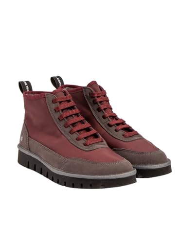 Art Unisex. 115851167003_008 Botines 1585 Burdeos (44), Plano, Cordones, Casual - 2