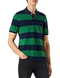  GANT Barstripe Pique SS Rugger Camisa de Polo, Lavish Green, 3XL para Hombre