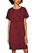 Produktbild ESPRIT Damen 089Ee1E014 Kleid, Rot (Bordeaux Red 600), (Herstellergröße: 42)