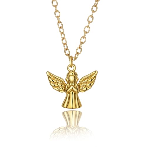 14K Gold Charm Necklace, Dainty 3D Animal Pendant Collection with Bear, Dancer, Bunny, Ballerina Shoe Charms for Dance Recital Gifts Friends Birthday, Anniversary