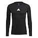 Produktbild adidas Herren Team Base Tee Langarm T Shirt, Schwarz, S EU