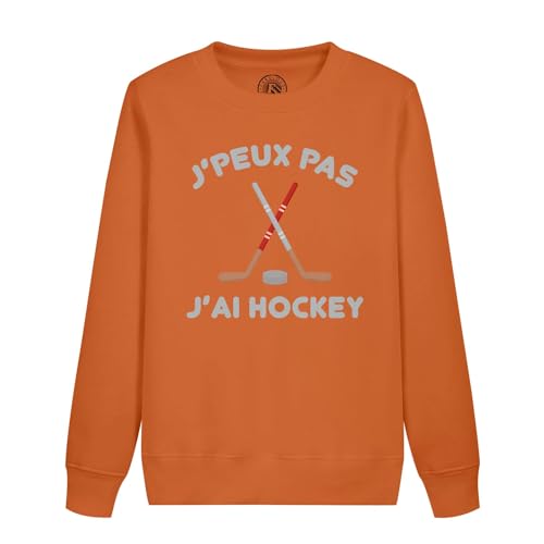 Sweatshirt hockey enfant chaud et résistant pour sport d'hiver