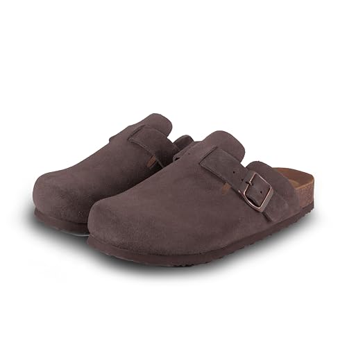 Image of EMMA NEW YORK Womens Clogs Mules Slip-On for Women with Arch Support Cork Footbed Potato Shoes