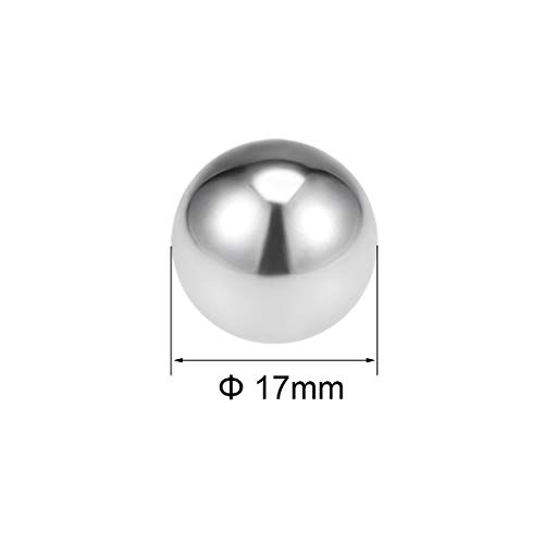 Bolas de rodamiento Uxcell G200 en acero inoxidable de alta concentricidad de 12-19mm 2