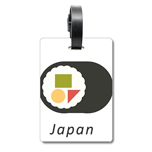 Étiquette traditionnelle japonaise maki sushi pour sac de voyage et bagage de croisière