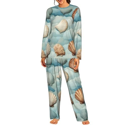 Pyjama coquillage femme fini les nuits inconfortables avec ce set