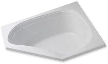 Integrity 60" x 60" Bathtub Light Kit: Yes, Number of Handles: 2, Finish: Natural Bone