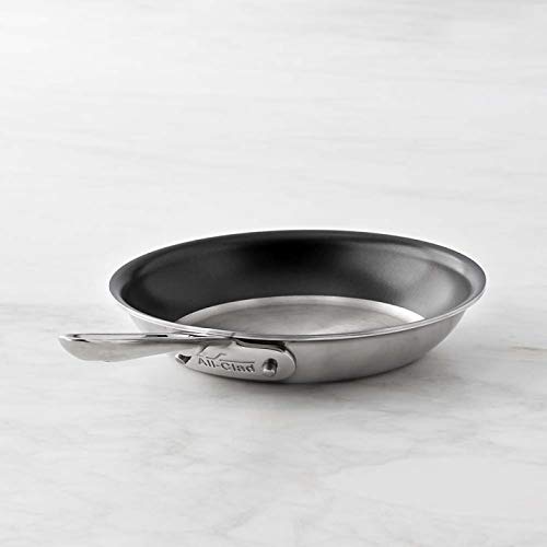 All-Clad SD55108 d5 HYBRID 8 Fry Pan, 8 inches, Silver