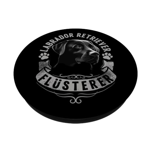 Labrador Retriever Flüsterer PopSockets mit austauschbarem PopGrip