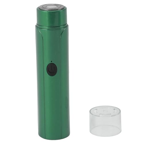 Efficient Rechargeable Electric Shaver, Portable Beard Trimmer and Shaver, with Accurate Three Ways, Fast Charging, Lightweight, for Home, Traveling (Green)