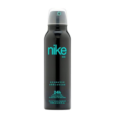 Image of Nike Men Aromatic Addiction Deodorant Spray, 200ml | Long Lasting Freshness | Aromatic Fragrance Body Spray for Men | Daily Use Deodorant for Odour Protection