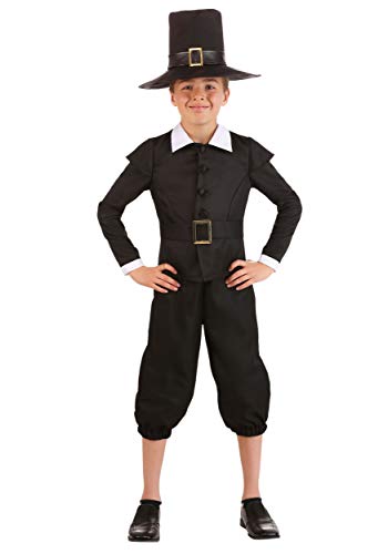 Disfraz de Peregrino para Niños con Chaqueta, Pantalón y Cinturón