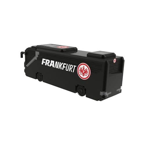 FOCO Offizielles Lizenzprodukt Eintracht Frankfurt FC BRXLZ-Steine 3D-Fußball-Reisebus BAU-Set
