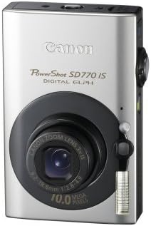 Canon PowerShot SD770IS 10MP Digital Camera with 3x Optical Image Stabilized Zoom (Black)