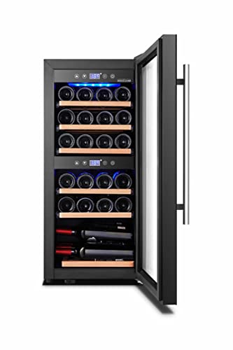 Weinkühlschrank mit 2 Zonen Bodega43 für 24 Flaschen