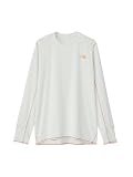 THE NORTH FACE(ザノースフェイス) 長袖 カットソー ロンT L/S BREEZERANGE Run Crew グレイッシュホワイト M