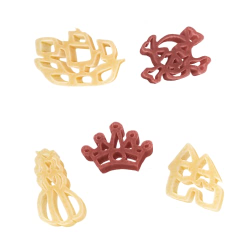 4 Pack: 2 Princess Pasta & 2 Pirate Pasta #TOP1