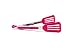Fox Run Craftsmen, us kitchen, FOXW9 Locking Tongs, 1.25 x 2.25 x 10.75 inches, Pink