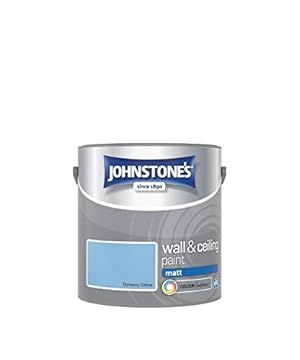 Johnstone's - Wall & Ceiling Paint - Dynasty China - Matt Finish - Emulsion Paint - Fantastic Coverage - Easy to Apply - Dry in 1-2 Hours - 12m2 Coverage per Litre - 2.5L