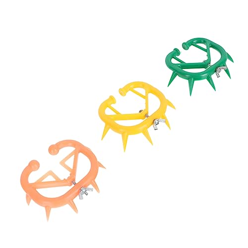 KONTONTY Nose Ring for Cattle 6pcs Calf Weaning Tool Weaner Clip Made of Pp Simple Operation Farming Essential