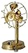 Vetrina d'epoca d'ottone artigianale antico del ventilatore da tavolo, piccolo regalo d'ottone del ventilatore della Tabella
