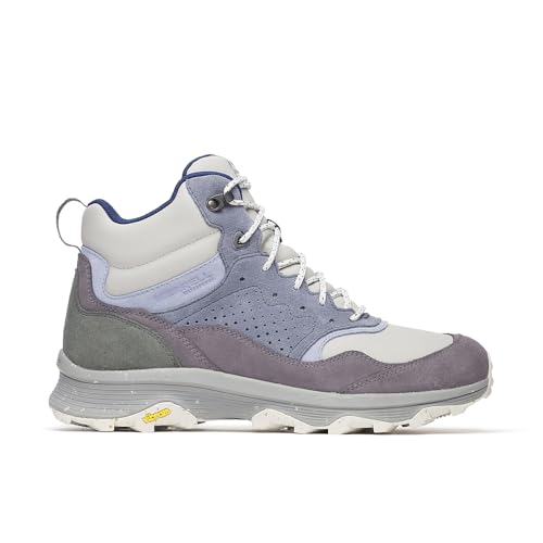Merrell Men's Speed Solo Mxd Mid Wp Hiking Boot, Indigo, 11.5