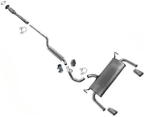 Made in USA Exhaust Resonator Pipes Muffler Replacement Parts For Ford Escape 2013 2014 2015 2016 1.6 2.0 2.5L