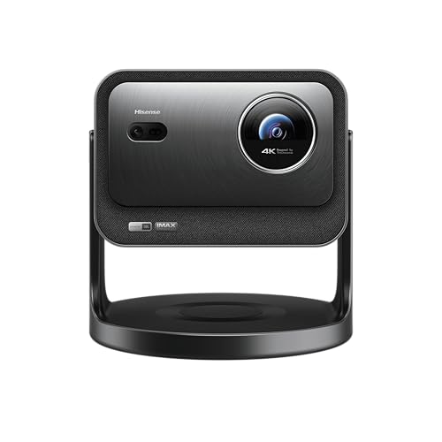 Hisense C3 Projecteur Triple Laser 4K UHD – 2500 Lumens, IMAX Enhanced, Son JBL 20W, Image de 65 à 300 Pouces, Dolby Vision, HDR10+, VIDAA Smart TV, WiFi 6e