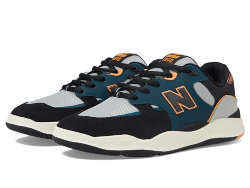 New Balance Unisex Adult Bb480 V1 Skate Shoes, Teal / Schwarz, 11.5 Women/10 Men