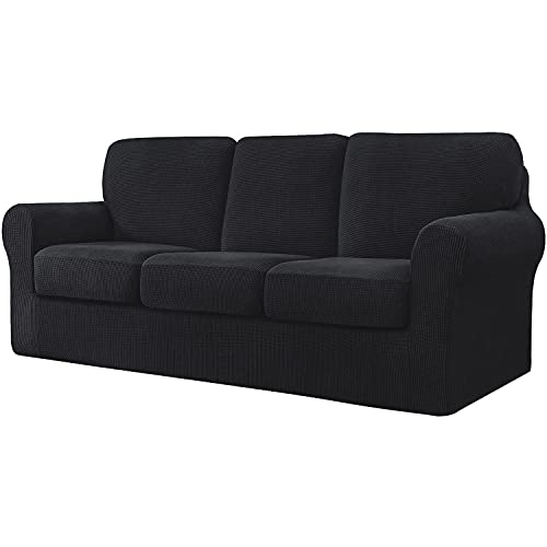 Housse de canapé extensible 3 places pour des soirées cinéma sereines - 2