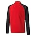 PUMA Mens 1/4 TeamLIGA 1 4 Zip Top, Red/Black, Large US