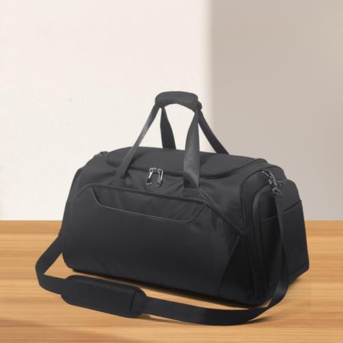 Aosekaa Bolsa de ginástica para homens e adultos, bolsa de viagem para fim de semana, treino, esport