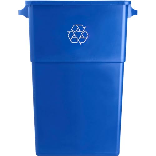 Genuine Joe GJO57258 Recycling Rectangular Container, 23 Gallon Capacity, 22-1/2 Genuine Joe GJO57258 Recycling Rectangular Container, 23 Gallon Capacity, 22-1/2
