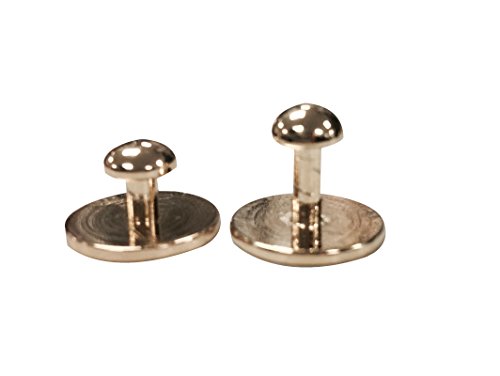 DanZworld Metal Collar Studs