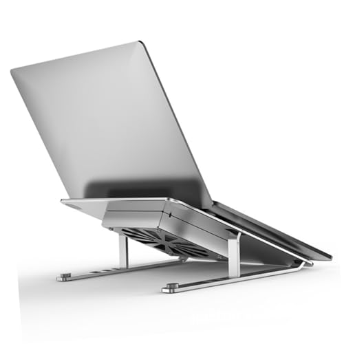 Base para portátil KESYOO aluminio ajustable con ventilador LED miniatura 5