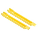 PATIKIL Kupferfolien-Handfolierer 2 Stück Buntglas-Kupferfolienwerkzeug Handfolierer Für 7/32 Breite Umwicklungswerkzeuge Für Glas DIY Handwerksherstellung Gelb