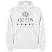 Pack de 2 Sudaderas para Parejas King y Queen (Mujer Tamaño S...