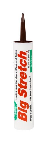 Sashco Big Stretch Caulk Marrón Oscuro 10.5 oz miniatura 1