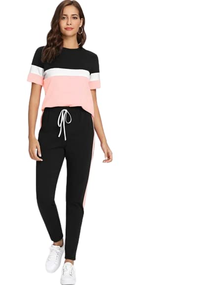 A to Z CREATION Tracksuit for Women Track Pant & T-Shirt Set Combo Pack